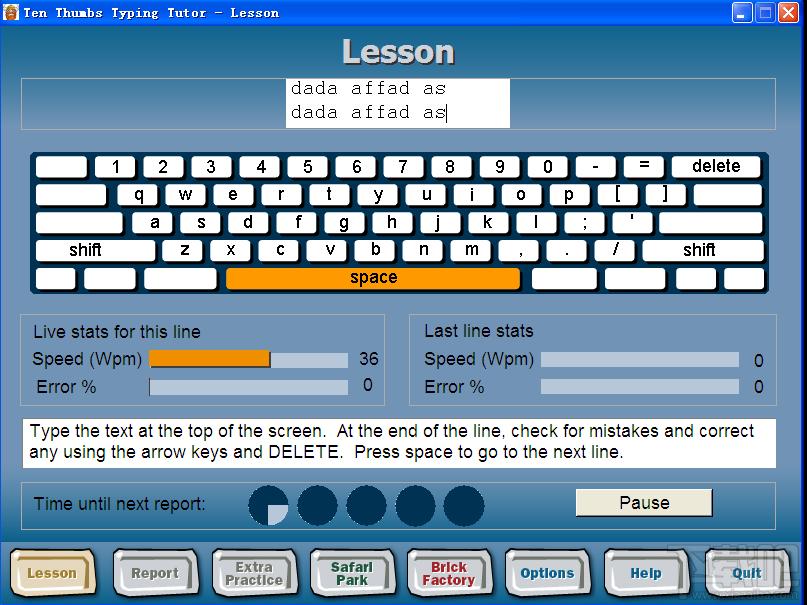 Ten Thumbs Typing Tutor,Ten Thumbs Typing Tutor下载,打字练习工具
