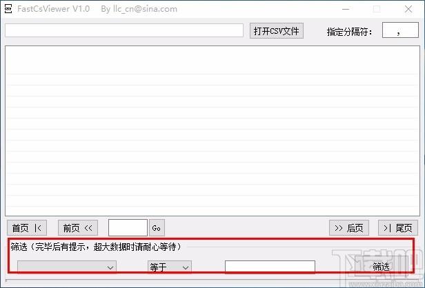 FastCsViewer,csv格式查看器,文件查看,查看