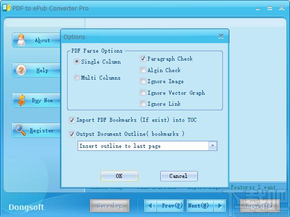 PDF to ePub Converter Pro下载,PDF转ePub工具
