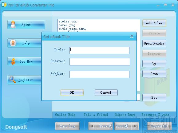 PDF to ePub Converter Pro下载,PDF转ePub工具